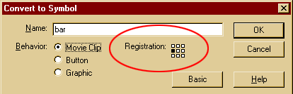 screenshot of Convert to Symbol window